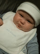 Hot Air Balloon Bib & Hat 3 Piece Set