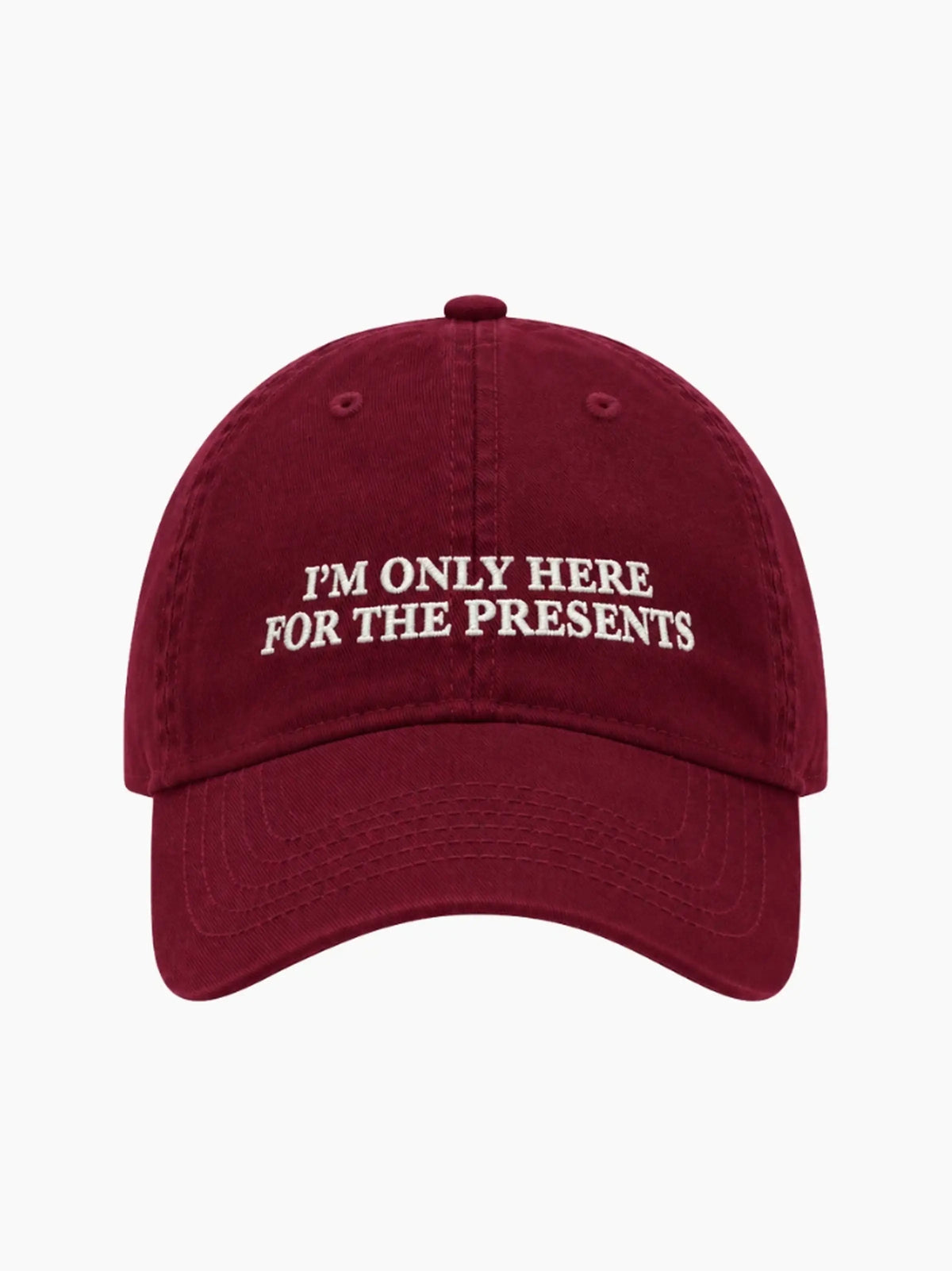 I'm Only Here for the Presents Cap
