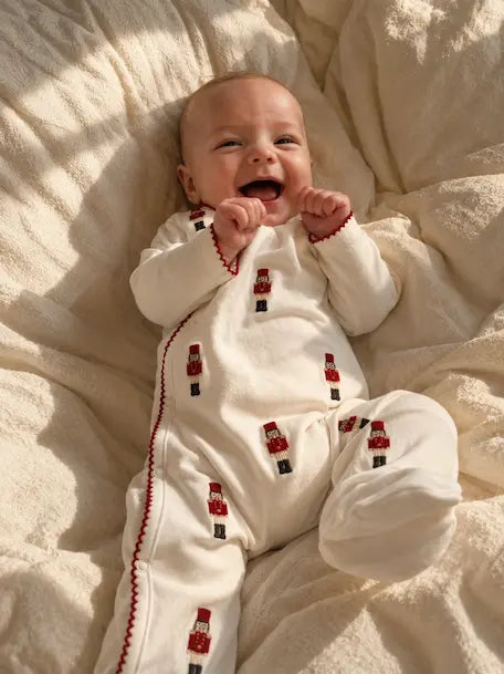 Nutcracker Embroidered Sleepsuit