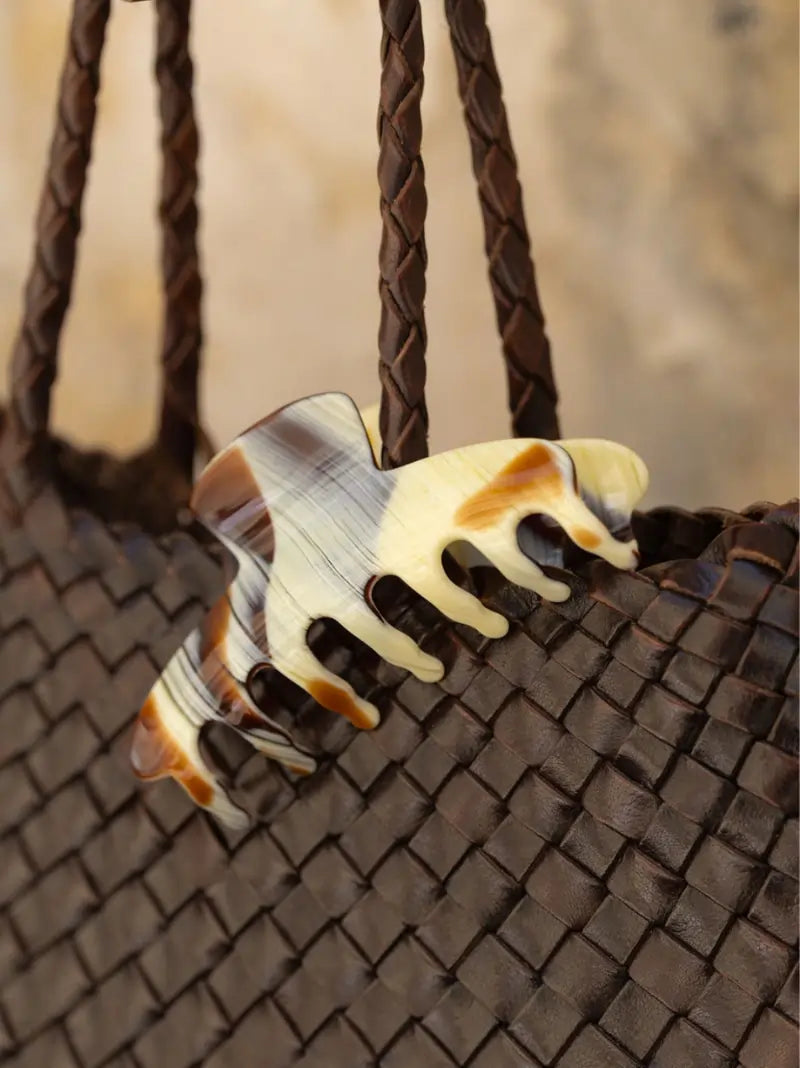 Brown Tortoiseshell Hair Claw Clip