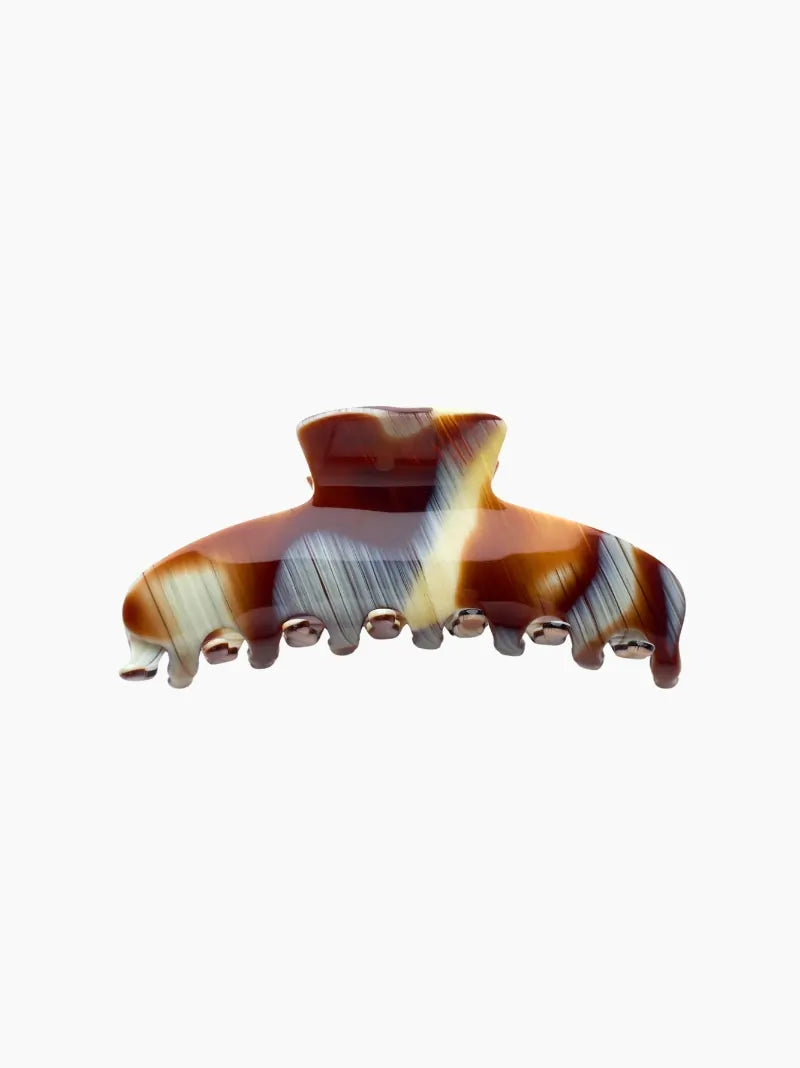 Brown Tortoiseshell Hair Claw Clip