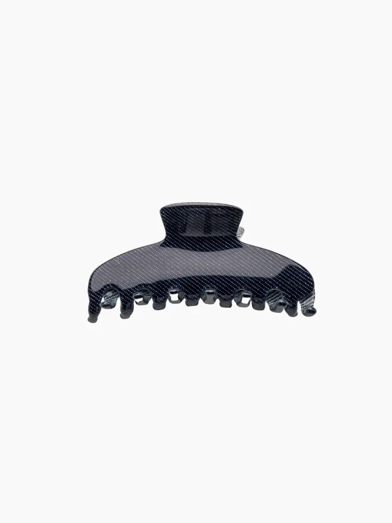 Mini Blue Jean Hair Claw Clip