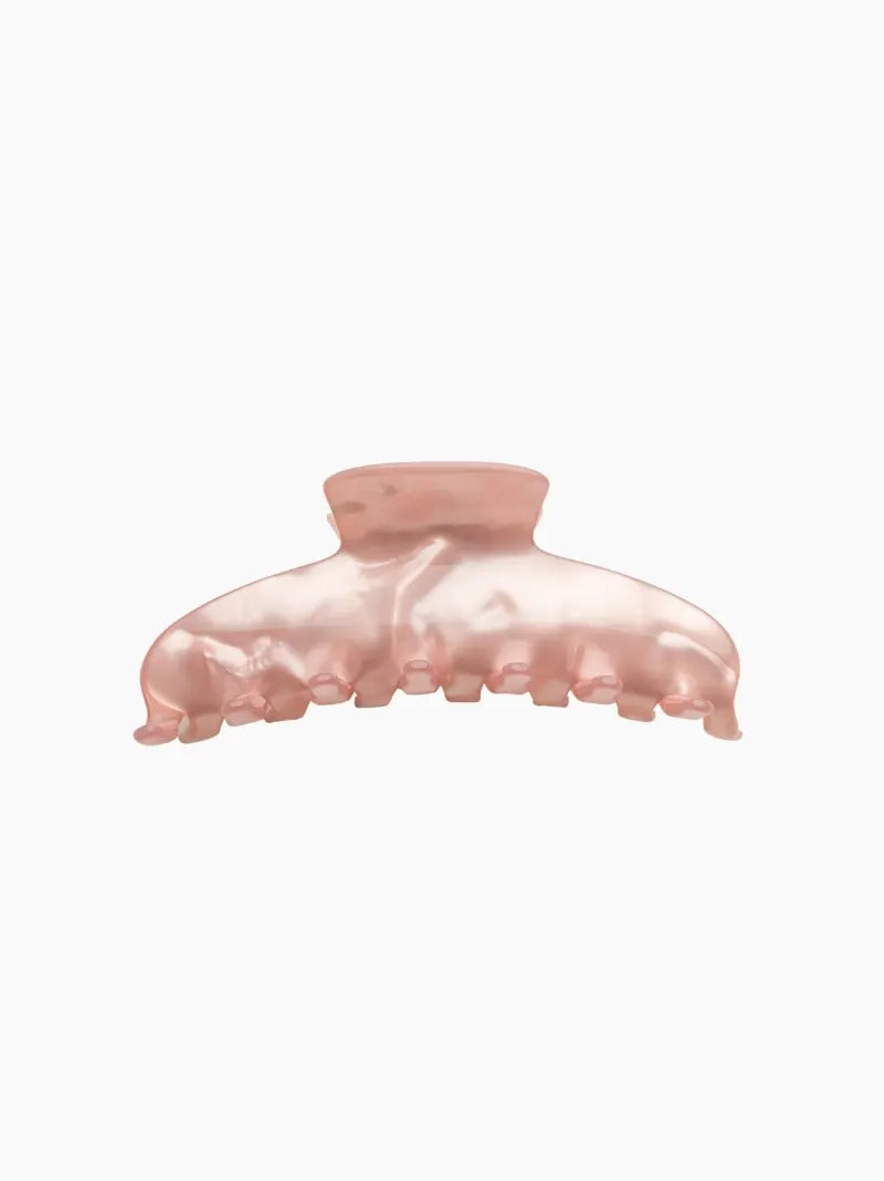 Pearl Pink Hair Claw Clip