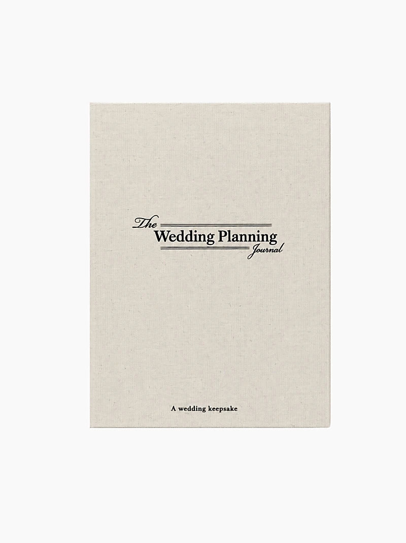 Linen Wedding Planning Journal