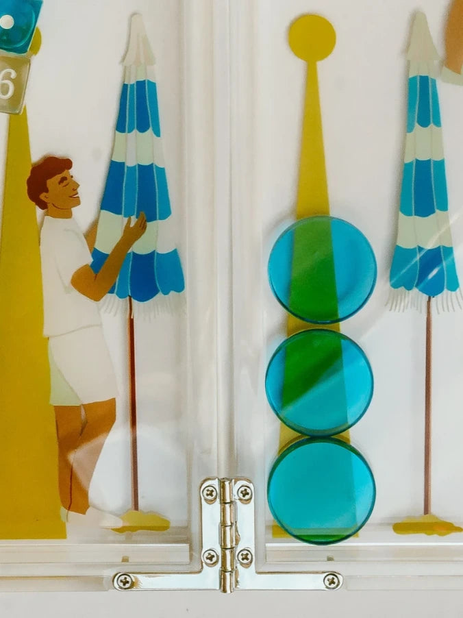 Portable Beach Backgammon