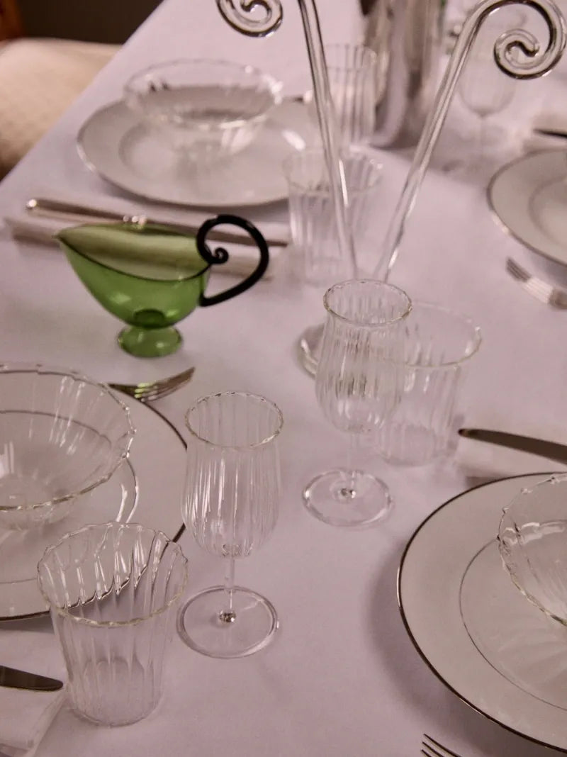 Double Stem Spiral Candleholder