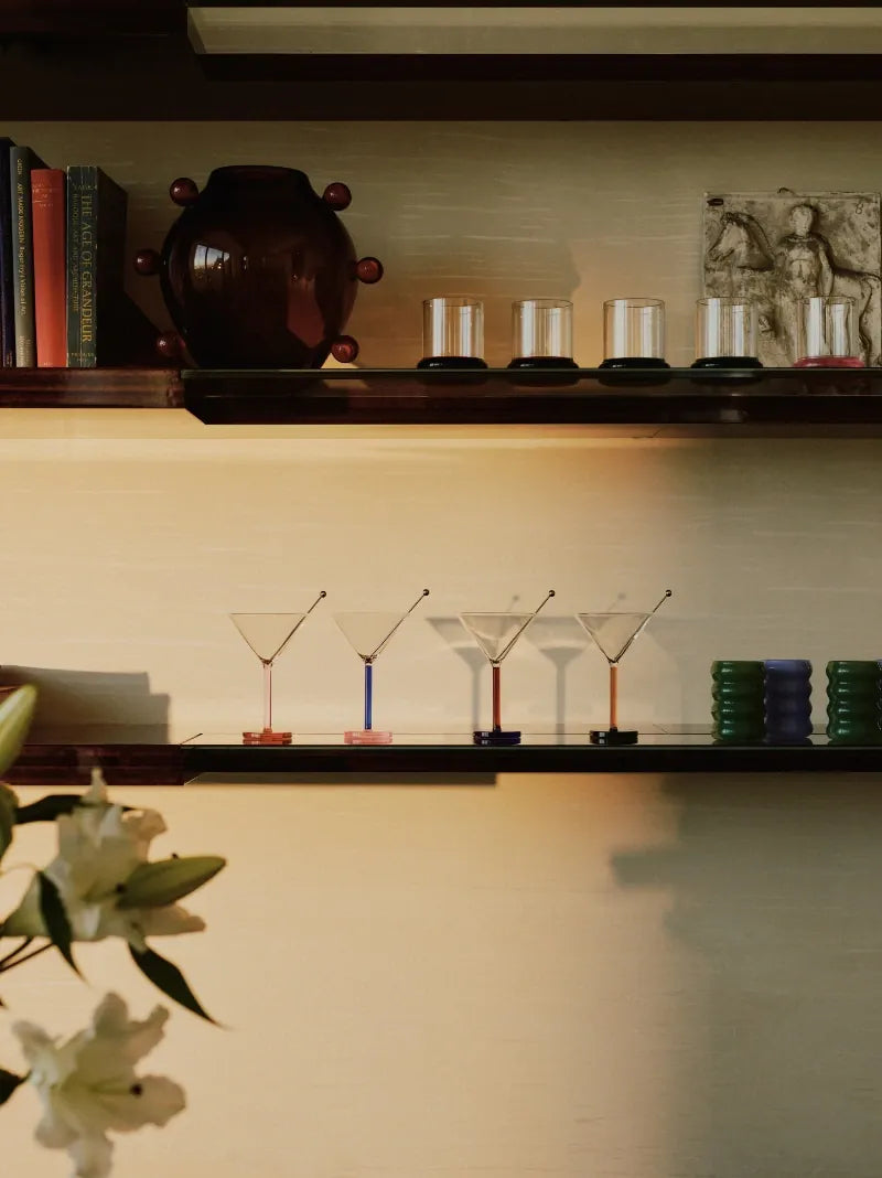 Piano Cocktail Glass Set