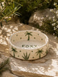 Personalised Palm Tree Pet Bowl