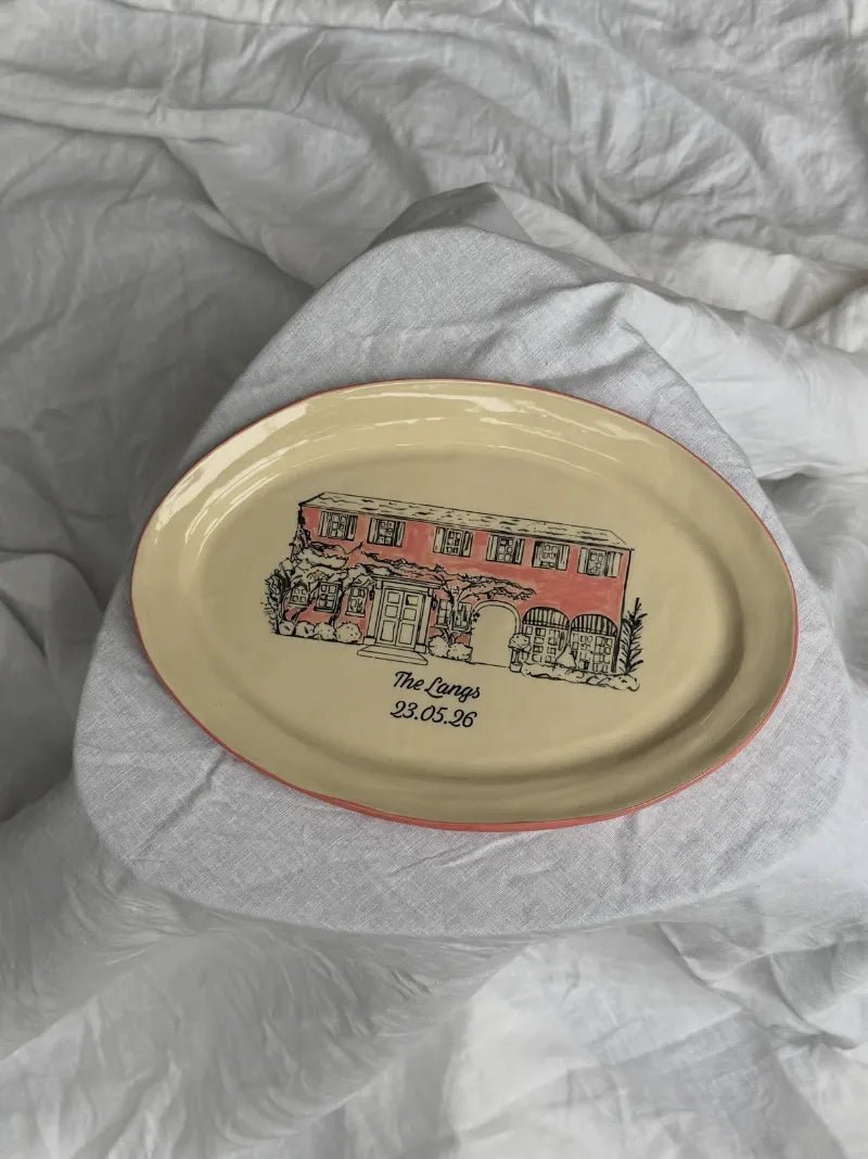 Bespoke Illustrated Platter