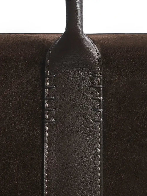 Personalised Suede Weekend Bag