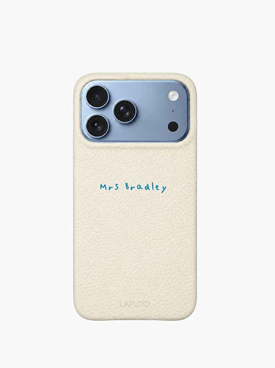 Cream iPhone Case