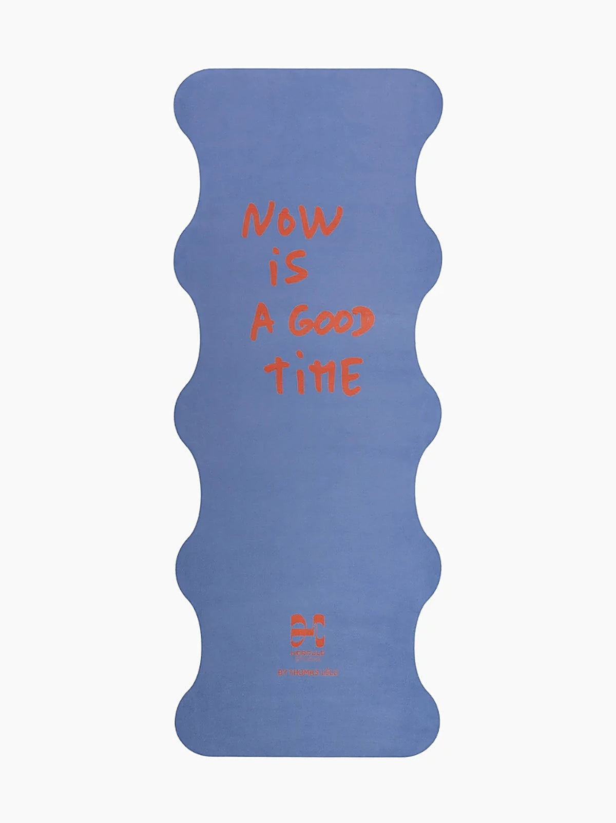 Blue Scallop Yoga Mat