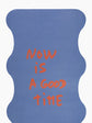 Blue Scallop Yoga Mat