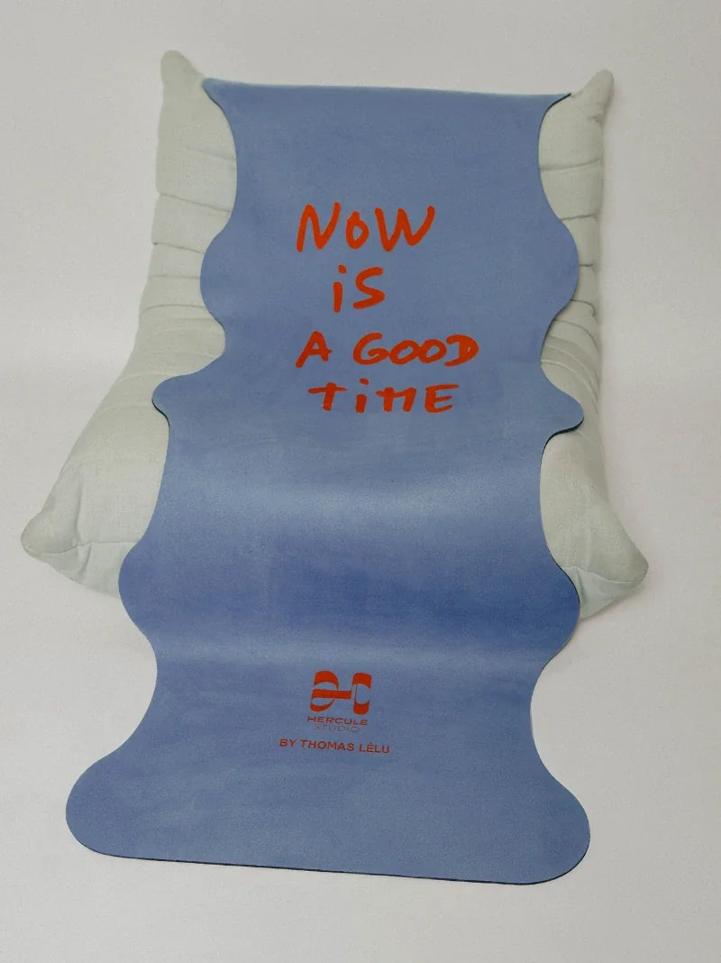 Blue Scallop Yoga Mat