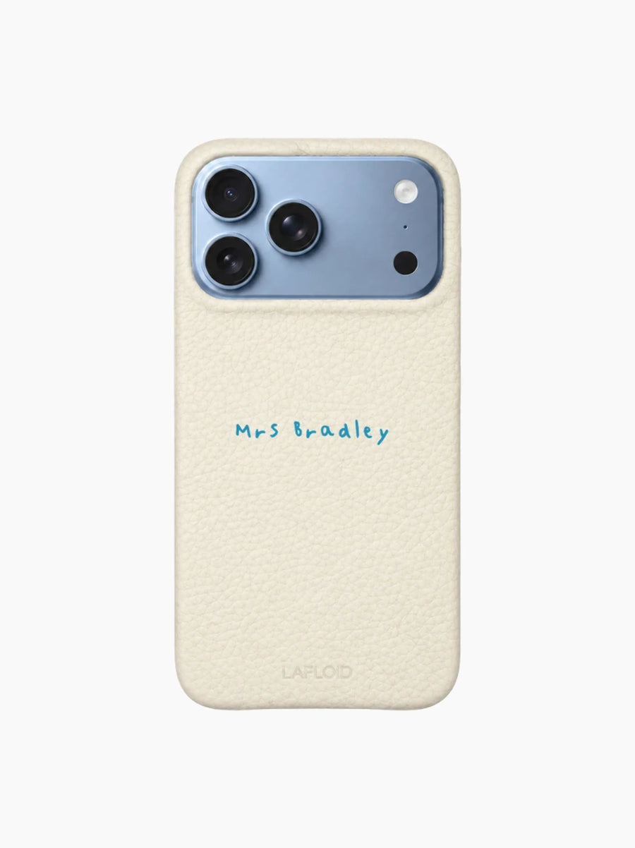 Cream iPhone Case