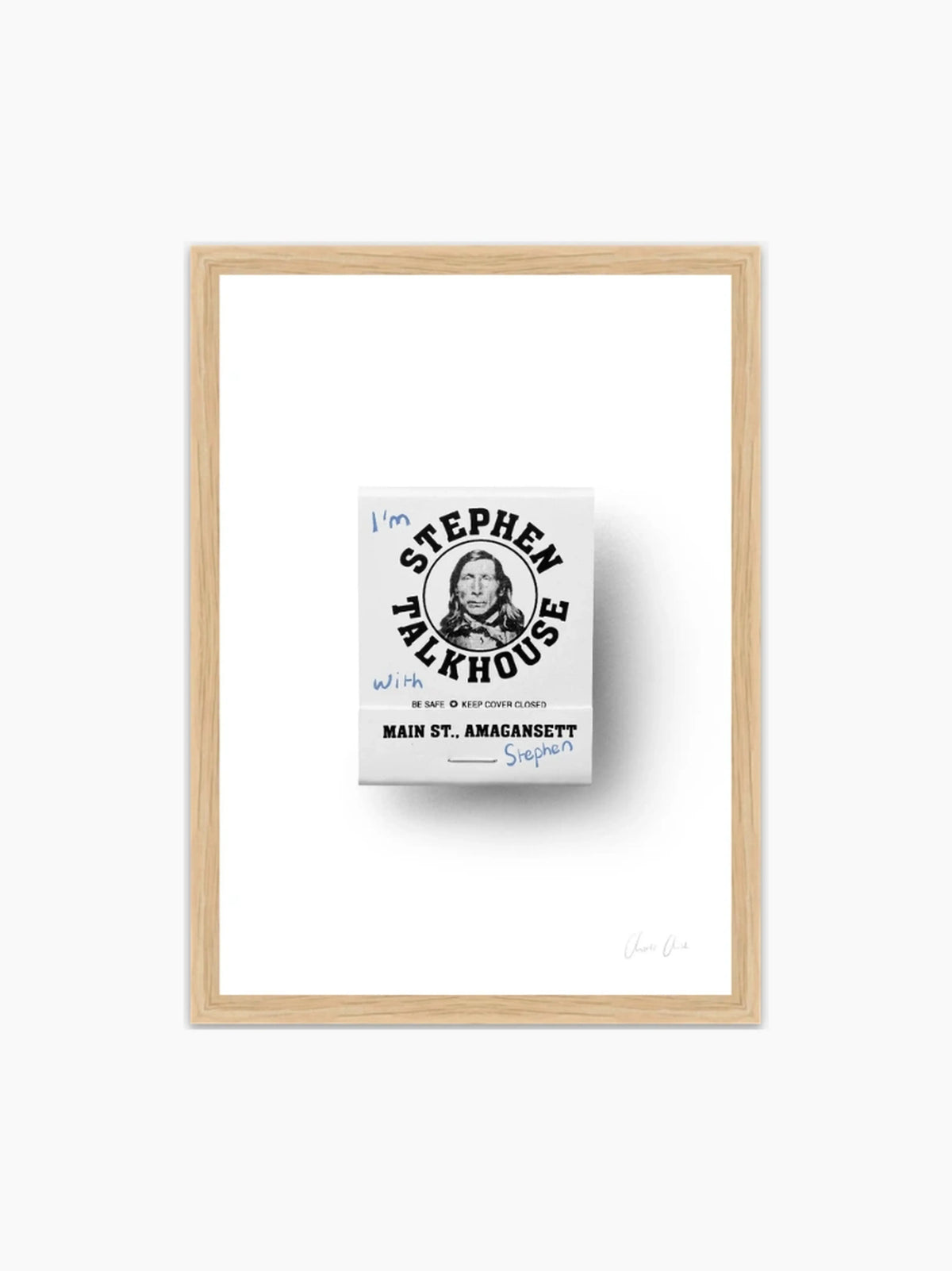 Matchbox at Talkhouse Print
