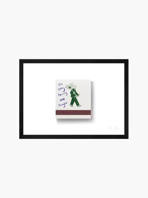 Matchbox at The Corner Store Art Print