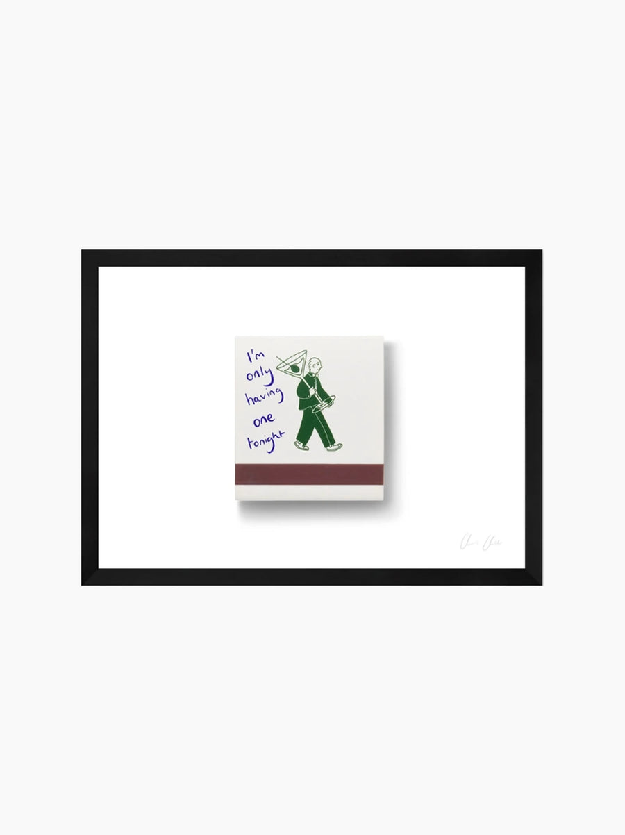 Matchbox at The Corner Store Art Print