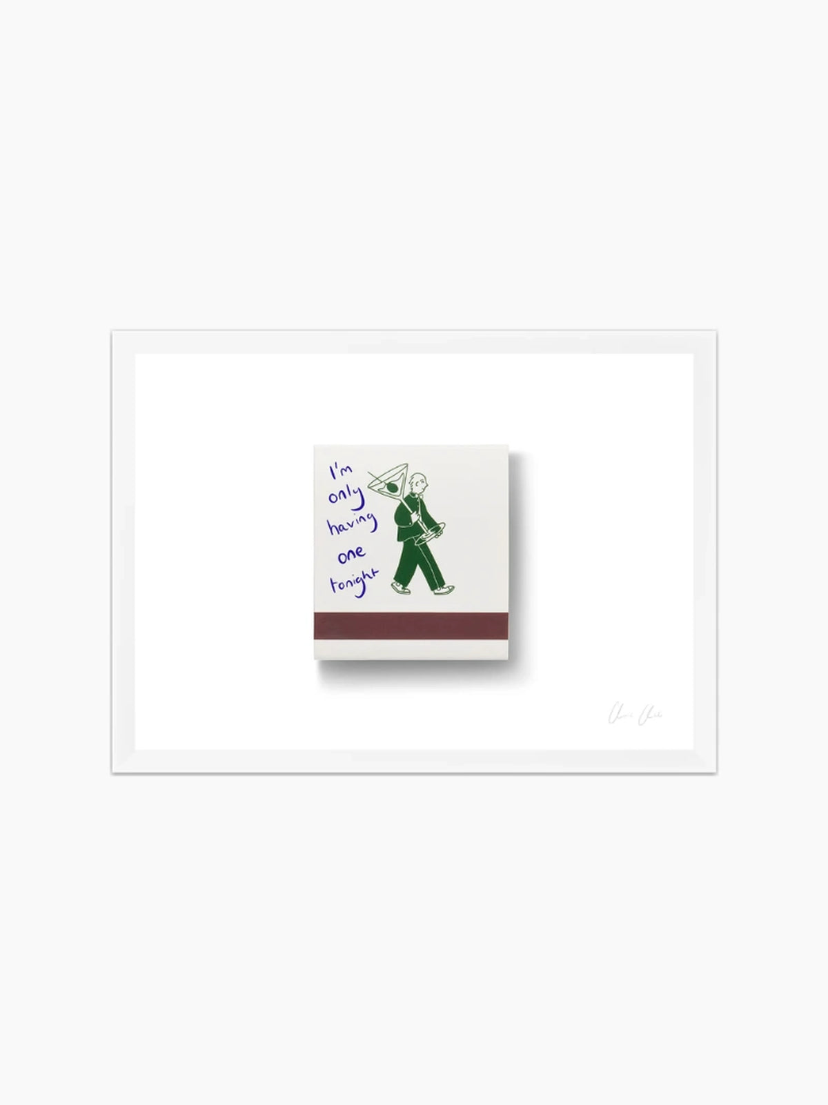 Matchbox at The Corner Store Art Print