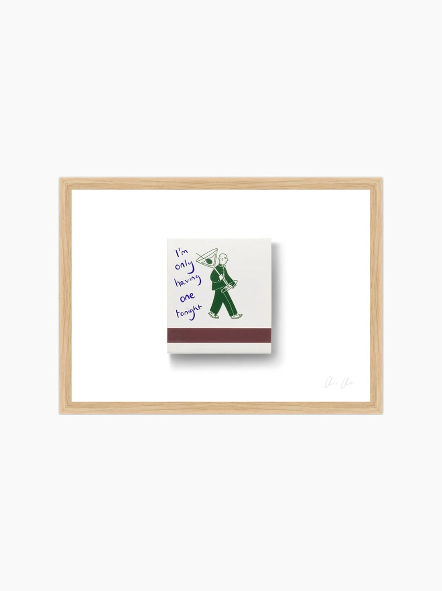 Matchbox at The Corner Store Art Print