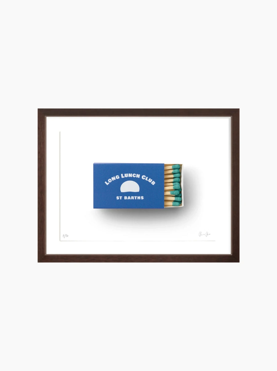 Matchbox at Long Lunch Club Print
