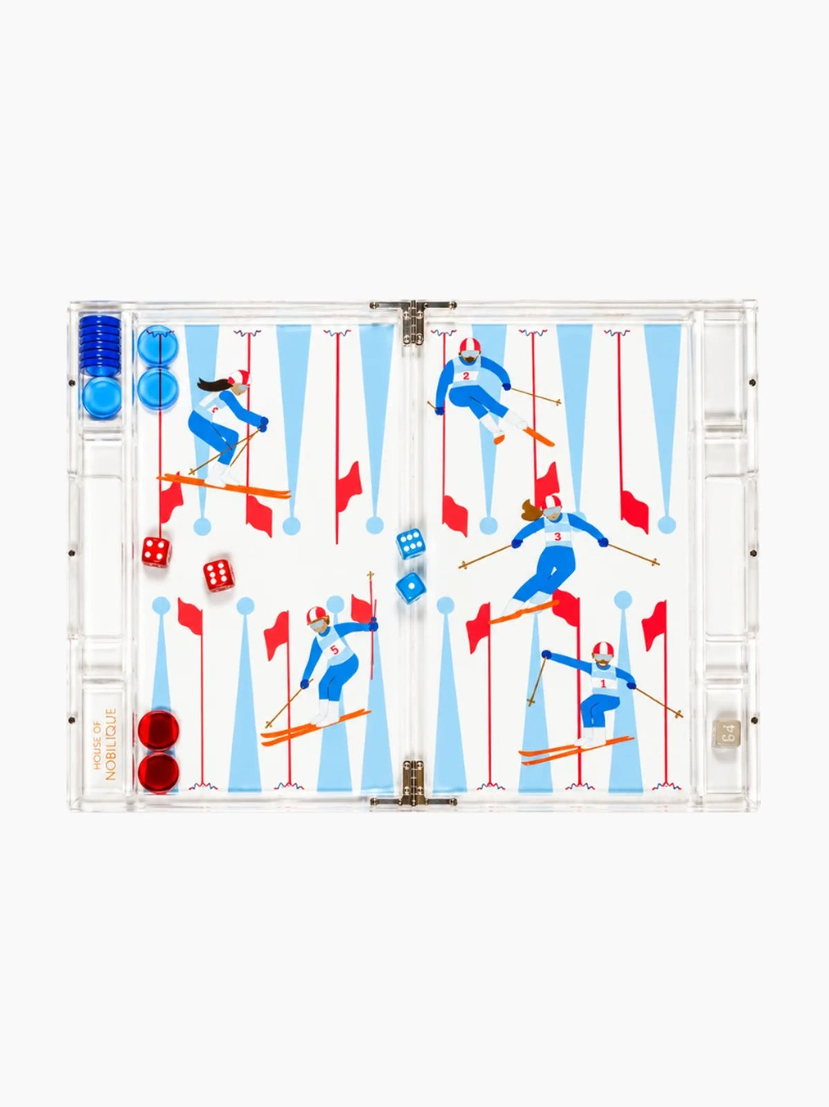 Portable Ski Backgammon