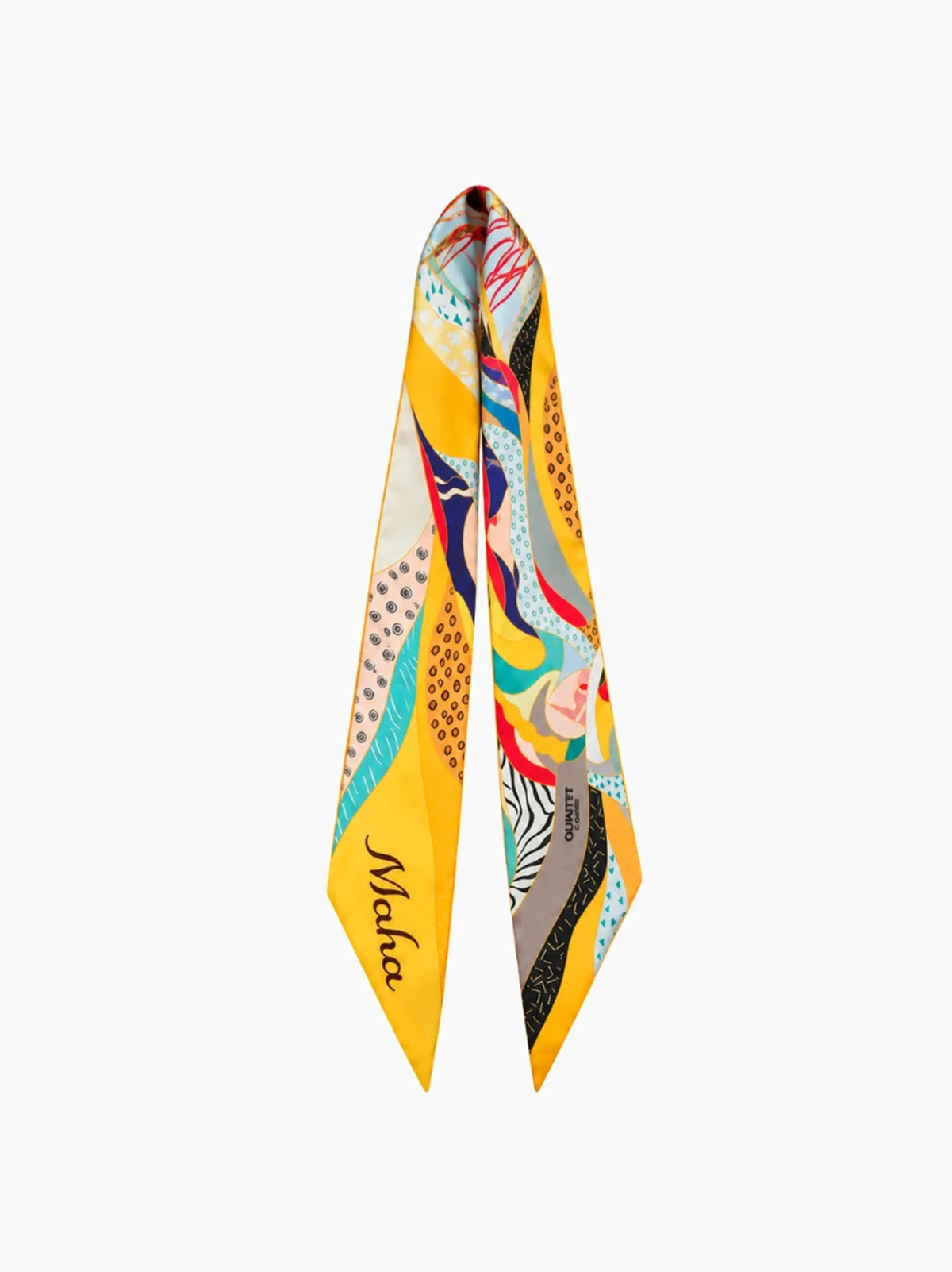 Personalised Silk Ribbon Scarf