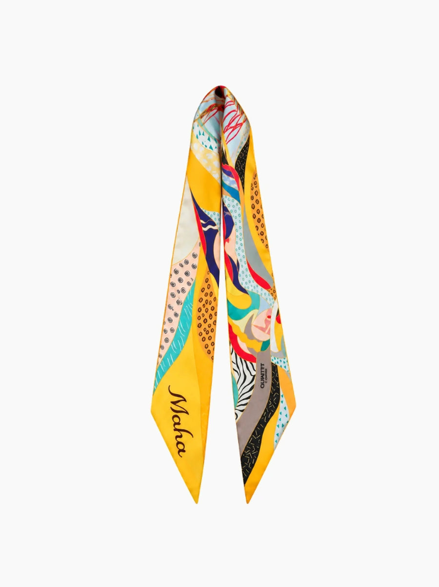 Personalised Silk Ribbon Scarf