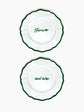 Forever and Ever Plate Set of 2