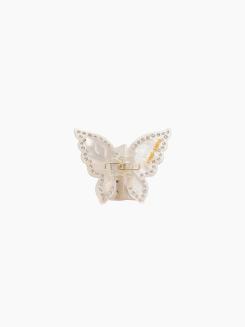Sequin Butterfly Claw Clip
