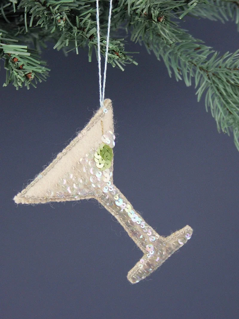 Martini Heirloom Ornament