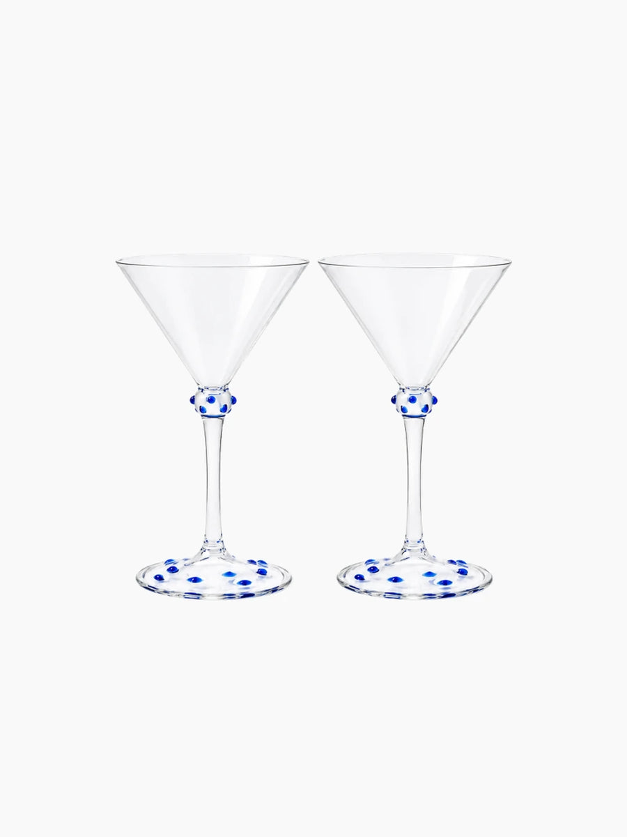 Pom Martini Glasses Set of 2