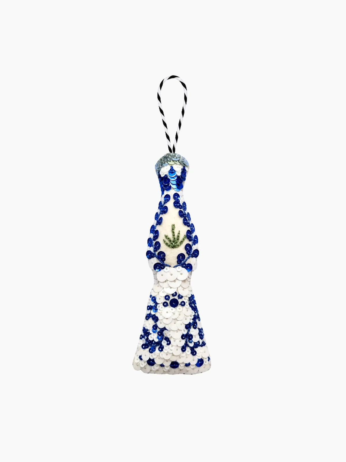 Blue Tequila Ornament