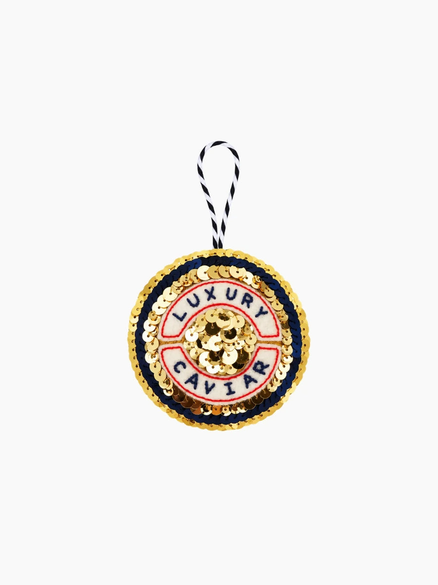 Caviar Sequin Ornament