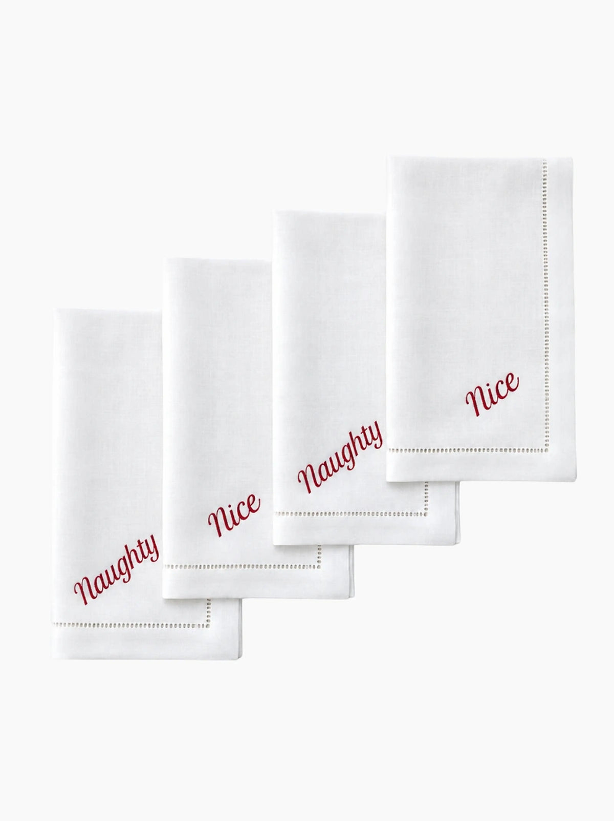 Naughty or Nice Dinner Napkin Set