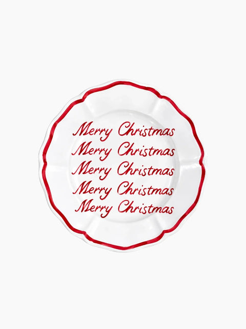 Merry Christmas Plate