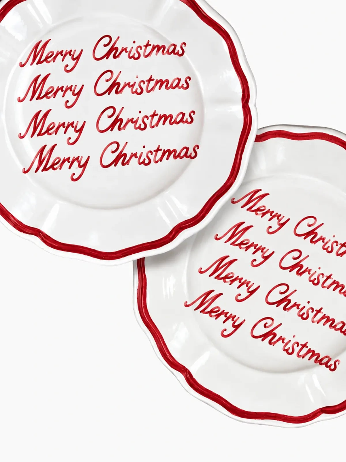Merry Christmas Plate