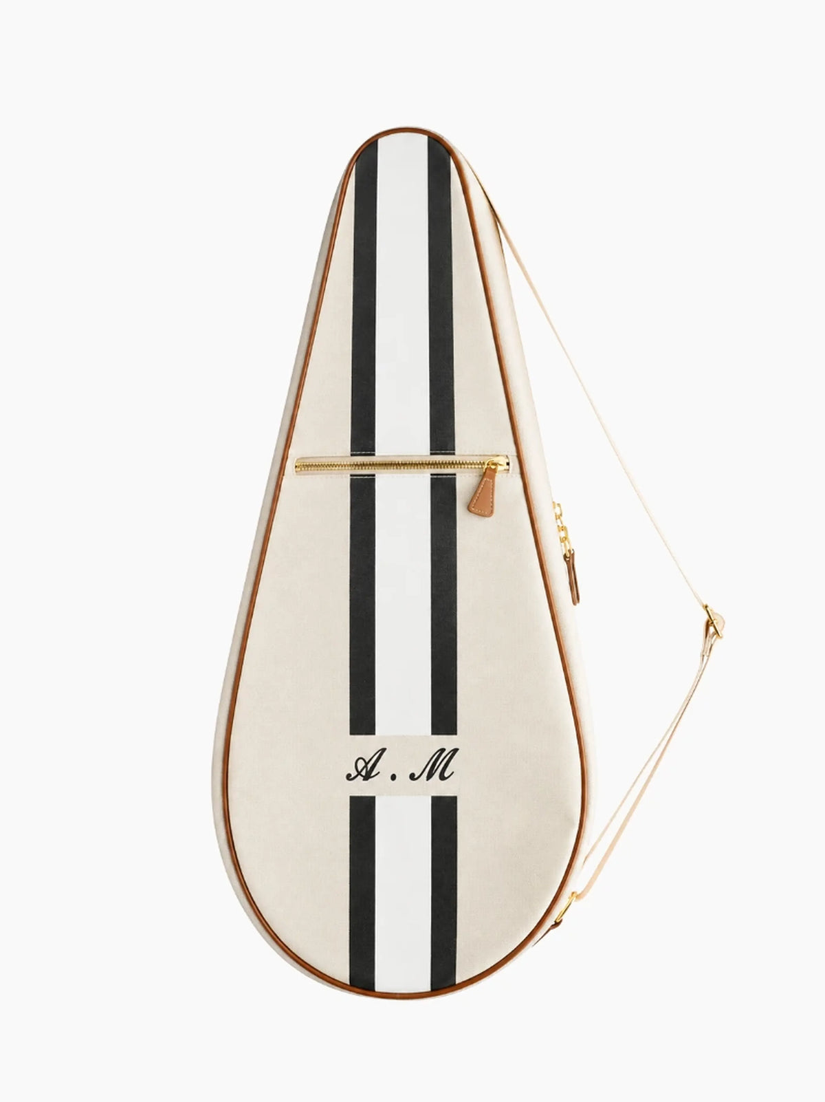 Black Striped Tennis Racket Case