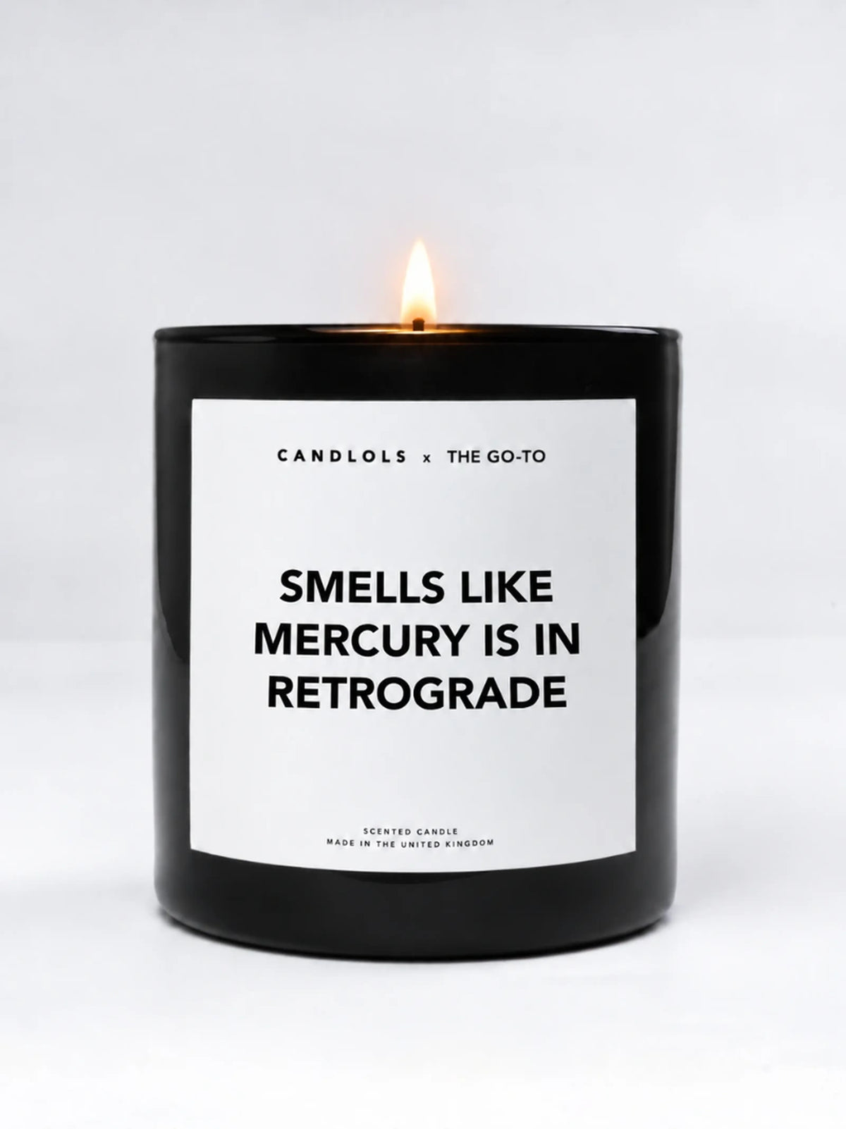 Smells Like Mercury Is In Retrograde Candle