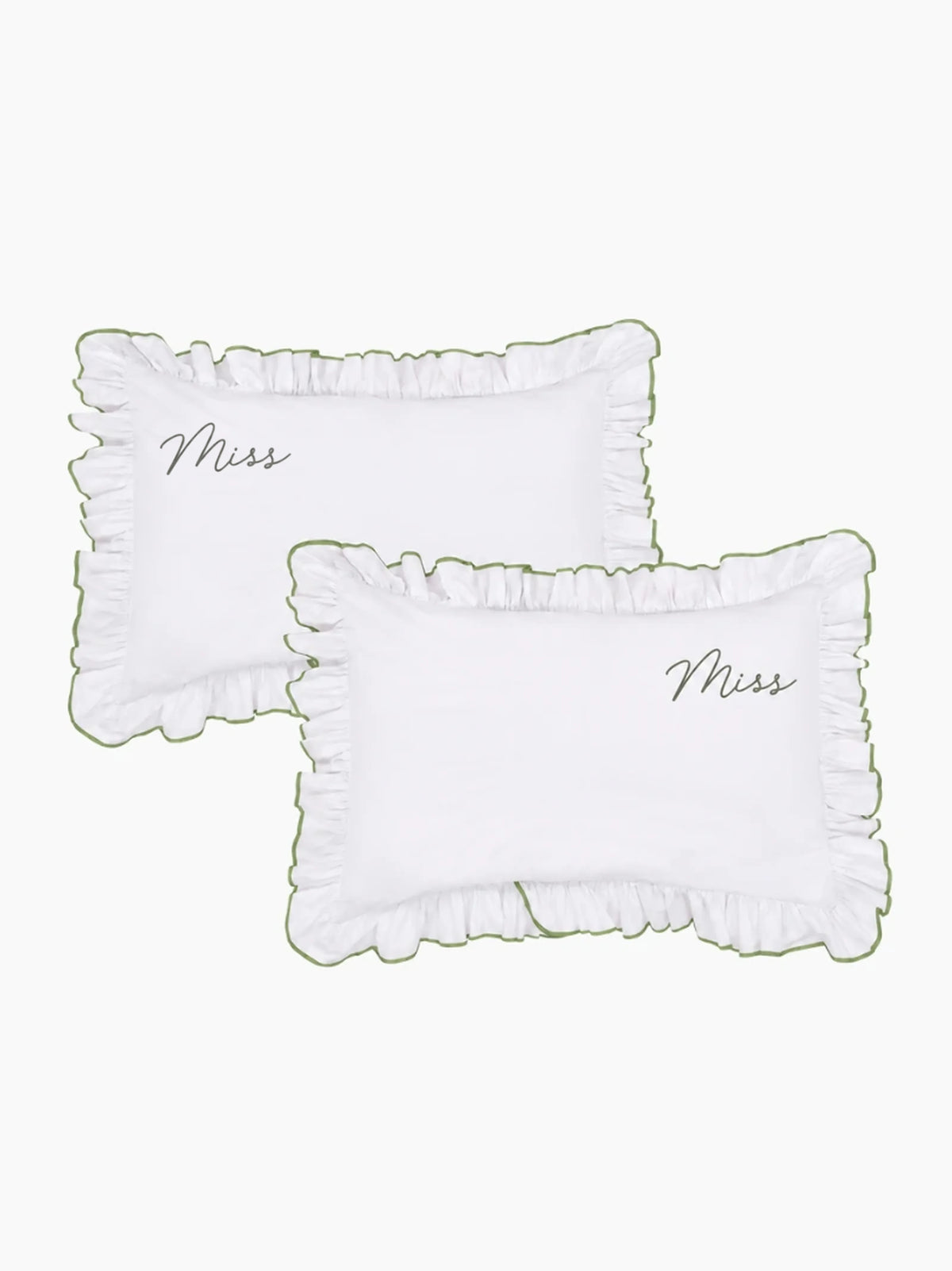 Personalised Green Provence Bed Set