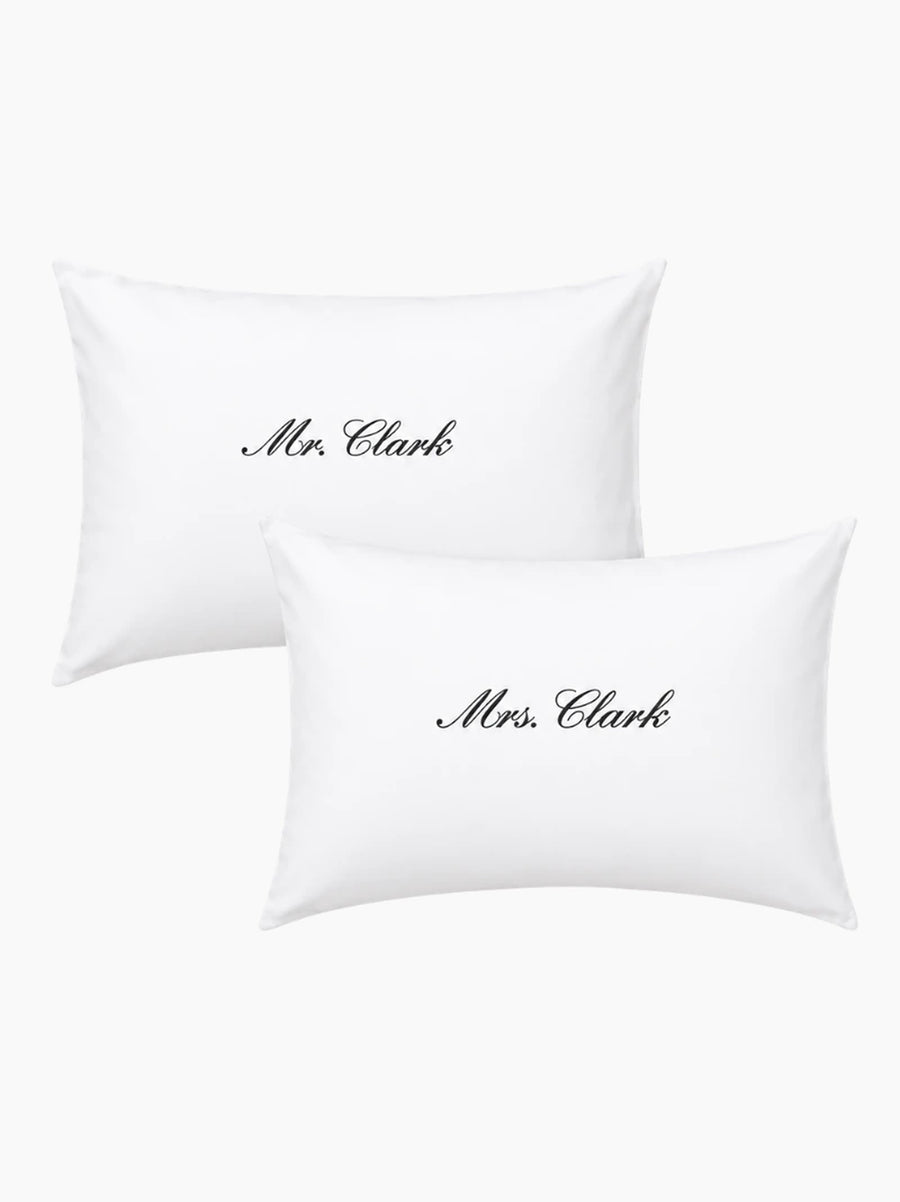 Mr. & Mrs. Pillowcase Set