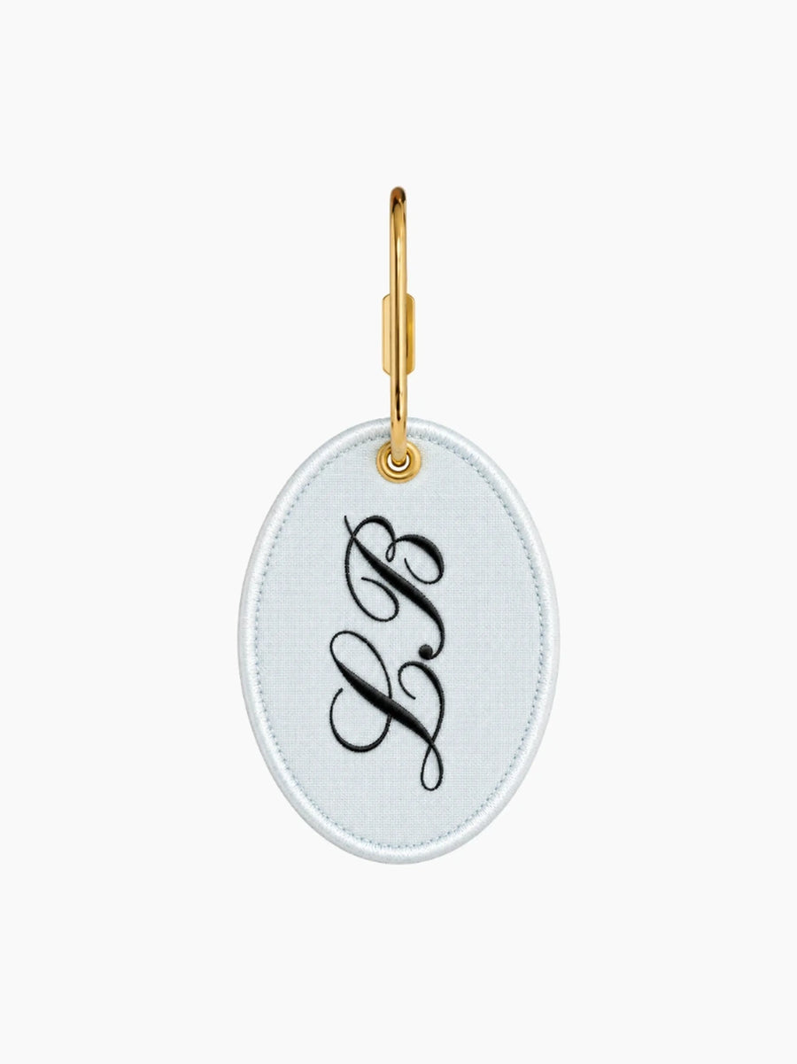 Personalised Oval Initial Charm