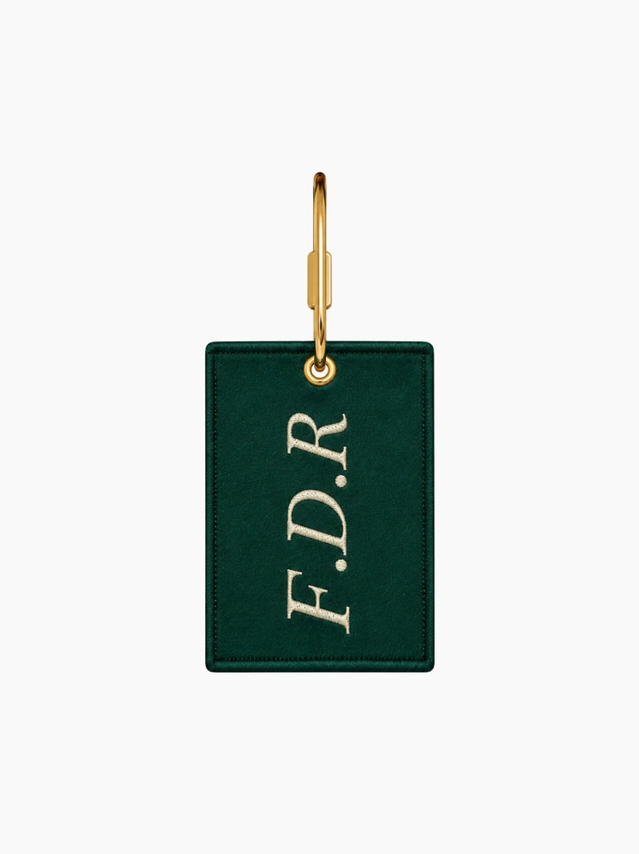 Personalised Rectangle Initial Charm