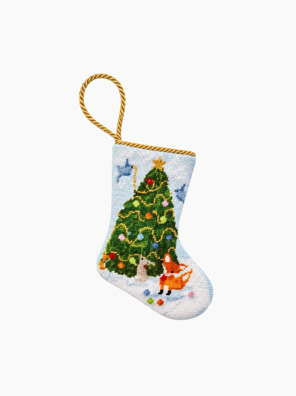 Woodland Animals Christmas Stocking