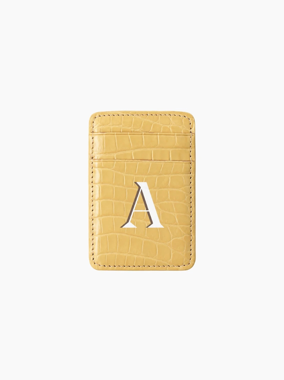 Cornsilk Yellow Crocodile MagSafe