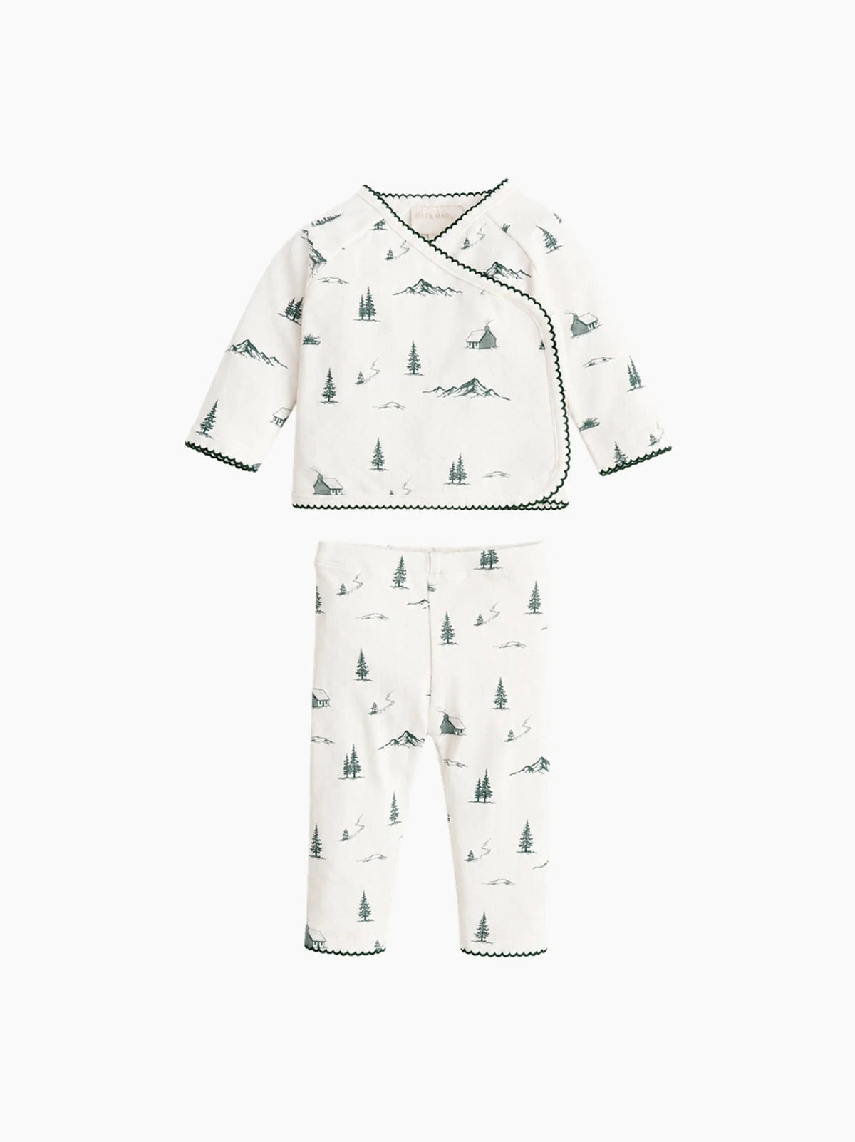 Pointelle Alpine Scene Picot Set
