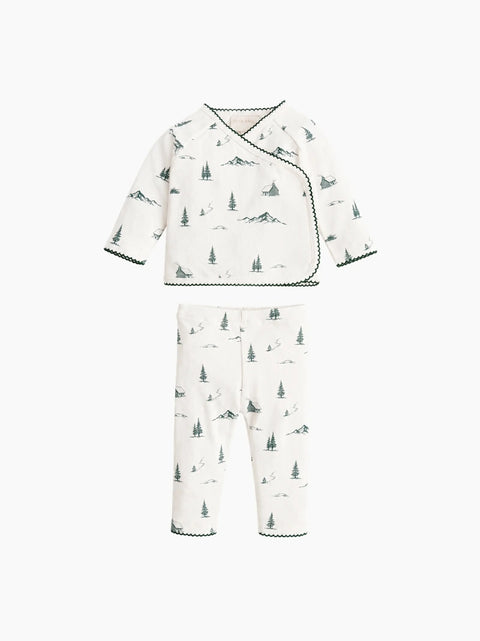 Pointelle Alpine Scene Picot Set
