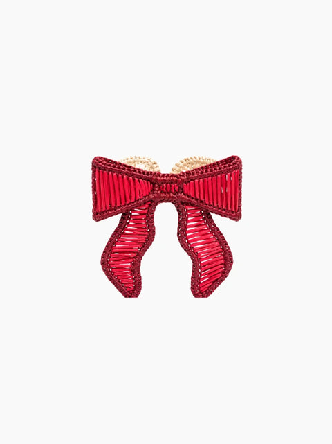 Christmas Bow Gift Topper