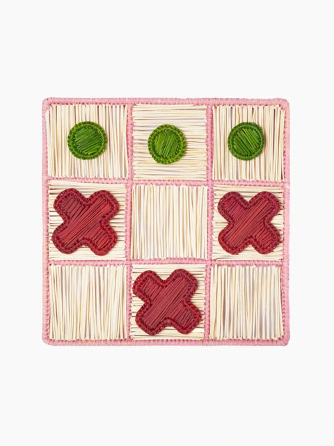 Festive Woven Tic Tac Toe