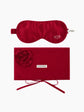 Tuscan Sun Silk Eye Mask & Rose Pouch Set